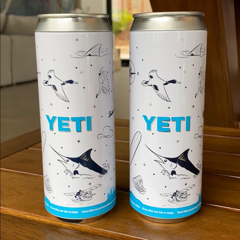 YETI slim can containers